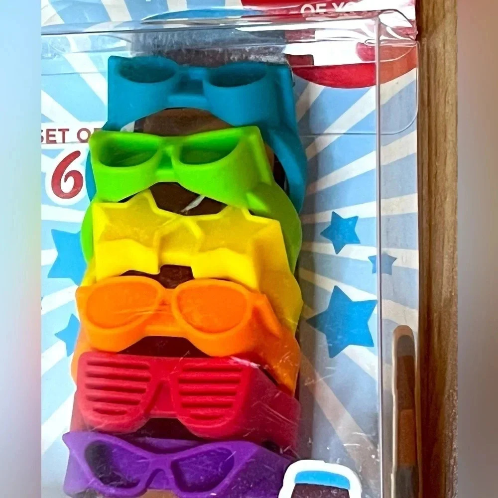 True Zoo Beernocular Bottle Markers Set Colorful Party Accessories NWT